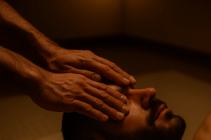 Massoterapeuta homem massagem em Brasília